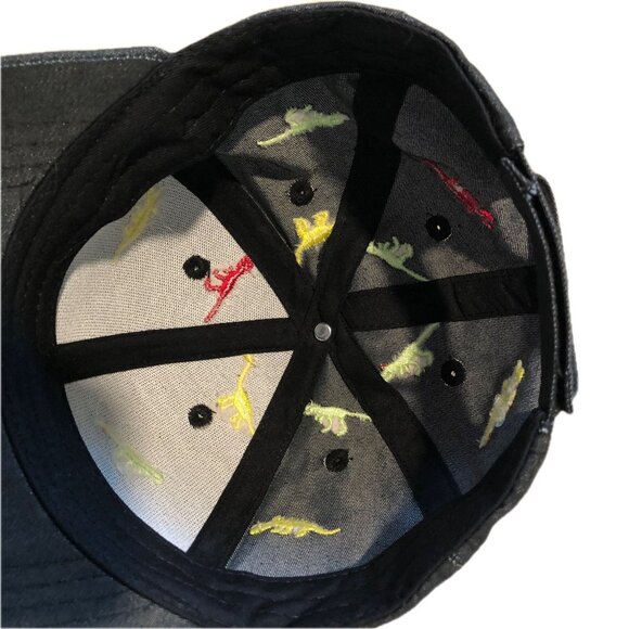 Boutique Kids Dinosaur Baseball Cap Sun Protection Embroidered Colorful Size 1-4 - Picture 5 of 8